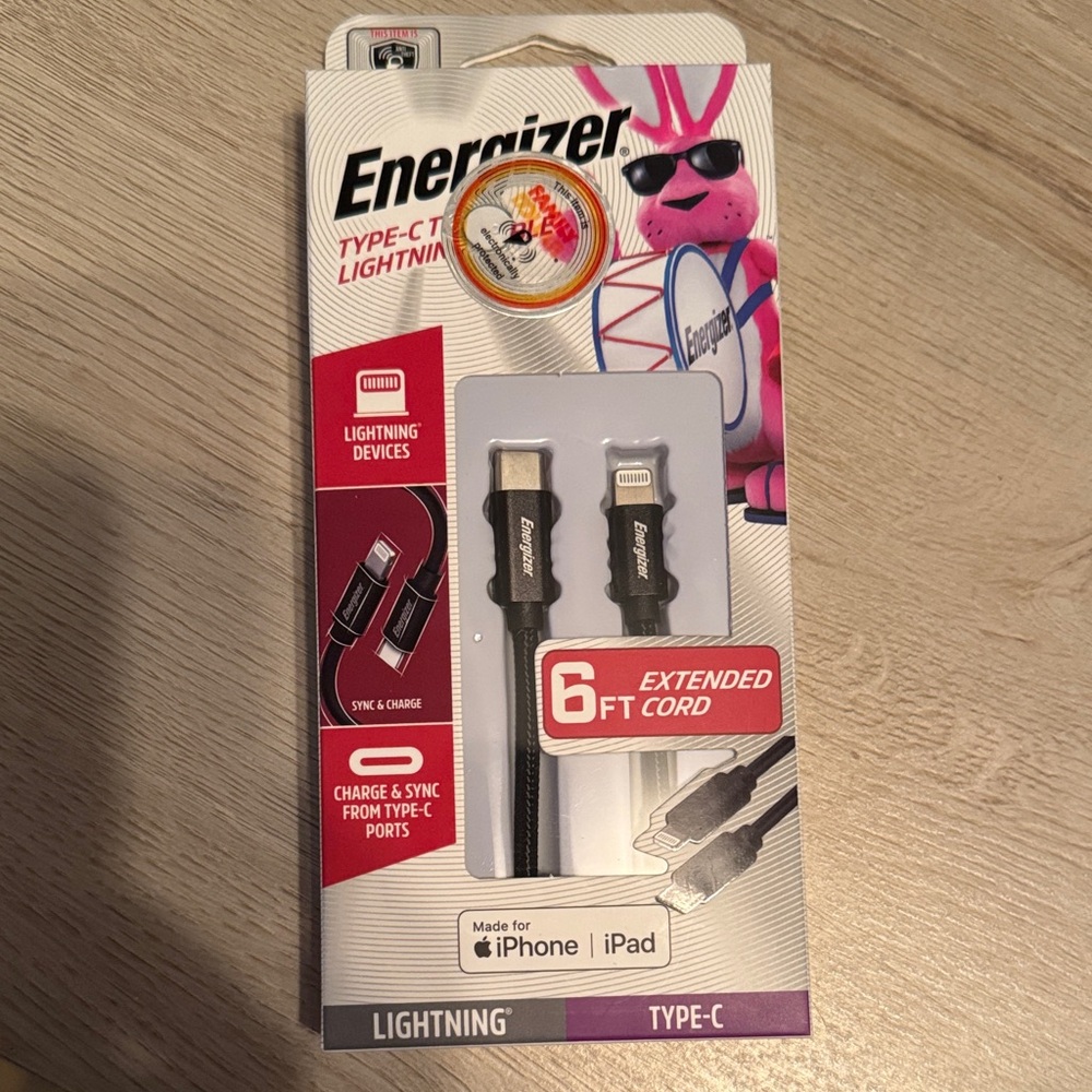 Energizer Type-C Cable - Black
